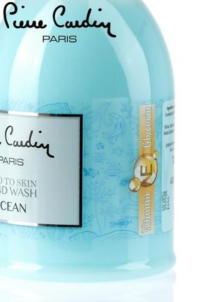 Pierre cardin kind to skin увлажняющее жидкое мыло для рук с витамином е и запахом океана3 фото