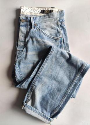 Джинси jack & jones erik anti fit blue jeans 34-34 блакитні3 фото