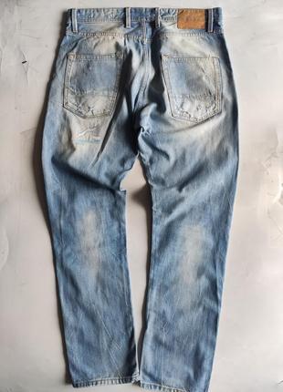 Джинси jack & jones erik anti fit blue jeans 34-34 блакитні10 фото