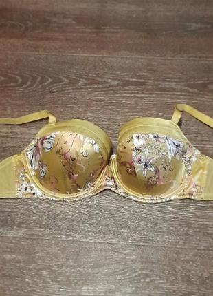 Брендовый красивый бюстгалтер р.36 dd 80 dd от debenhams,косточки, поролон