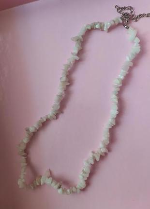 Натуральний камінь кольє