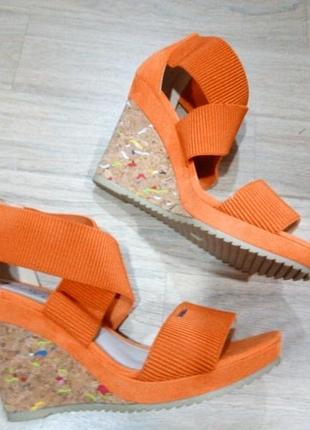 Сабо big star оранж р.37