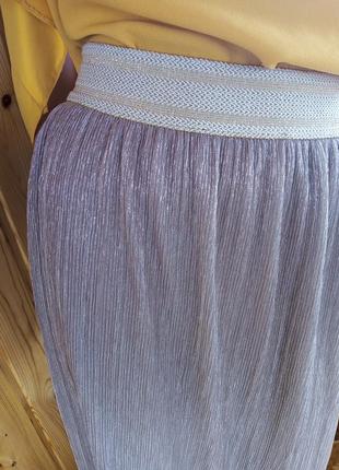Миди длинная  плиссе юбка размер 183 фото