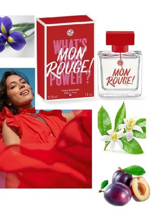 Парфумована вода mon rouge, 30мл yves rocher