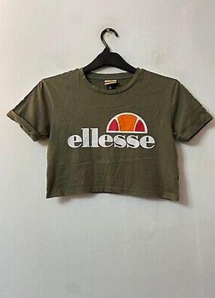 Кроптоп женский в цвете хаки от ellesse2 фото