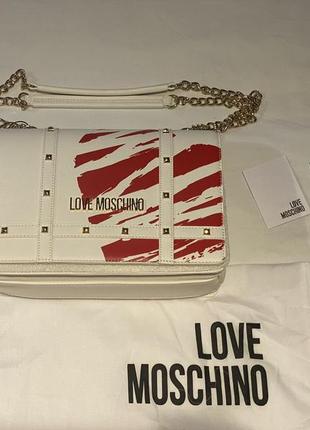 Сумка love moschino оригинал новая5 фото