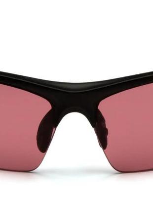 Захисні окуляри venture gear tensaw (vermilion), дзеркальні лінзи кольору "кіновар"2 фото