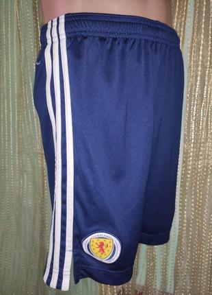 Спорт футбольные шорты трусы.adidas.зб.шотландии.13-14 лет.xs-s7 фото