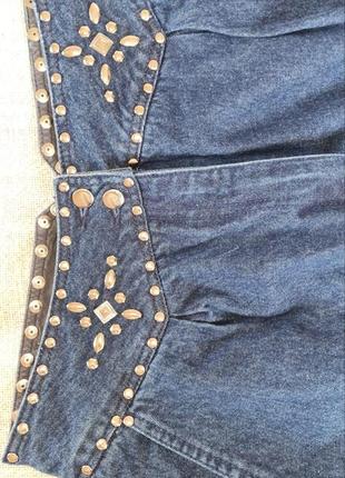 Неймовірні нові джинси з декором, вінтаж4 фото