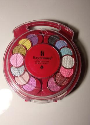 Набор тени, румяна, пудра