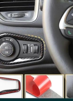 Накладка на кнопки jeep renegade 2016