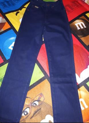 Винтажные фирменные модные джинсы 100% cotton небольших размеров lee wrangler voyager.4 фото