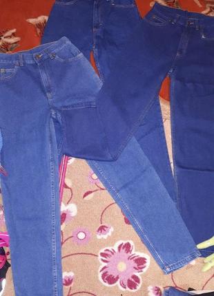 Винтажные фирменные модные джинсы 100% cotton небольших размеров lee wrangler voyager.6 фото