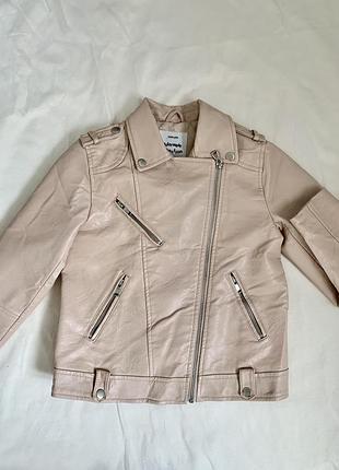 Куртка/ кожанка zara 140 р