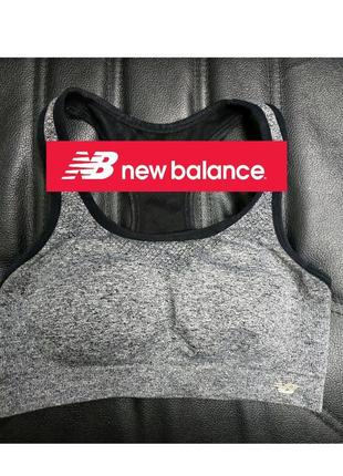 Спортивний топ брендовий new balance sport bra top для йоги бігу1 фото