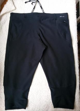 Спортивные штаны капри / леггинсы nike running dri fit2 фото