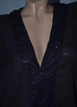 Накидка , кардиган шелковый - нарядный , по низу рукава и по горловине - отделка пайетками3 фото