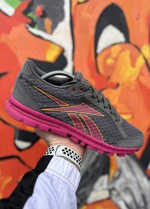 Reebok yourflex кроссовки 41 размер беговые женские серые оригинал