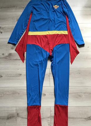 Дорослий костюм супермен superhero
