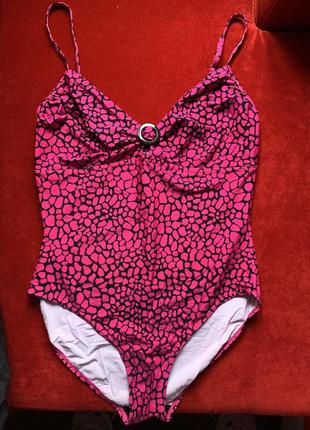 Розовый купальник,розовый совместный купальник,сделанный купальник,сдельный купальник на большую грудь