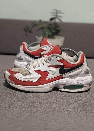 Nike air max 2 light habanero red оригинальные унисекс кроссовки