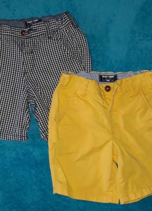 Детские шорты чиносы на мальчика next 5-6 лет