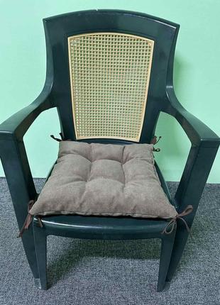 Подушка на стілець крісло з наповнювачем6 фото