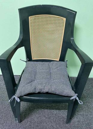 Подушка на стілець крісло з наповнювачем9 фото
