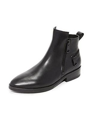 Шкіряні чоботи челсі кожаные ботинки сапожки демисезонные kenzo