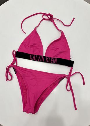 Купальник calvin klein размер s оригинал розовый