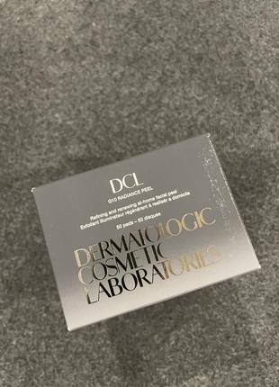 Домашній пілінг з гліколевою кислотою 10% dcl g10 radiance peel 50 pads2 фото