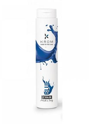 Маска-краска без аммиака krom k-color голубой, 250 мл