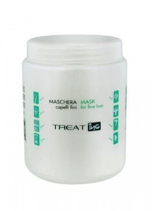 Маска для тонких волос treating mask for fine hair ing, 1000 мл1 фото