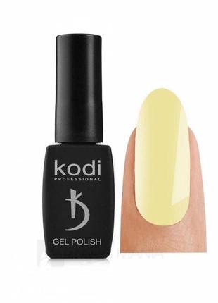 Гель-лак kodi № 40 gy (ніжно-жовтий), 8 мл