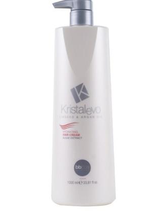 Увлажняющий крем для волос bbcos kristal evo creme hydrating, 1000 мл