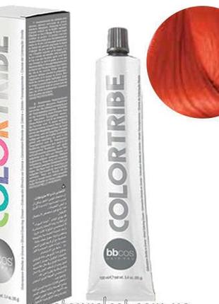 Фарба для волосся прямого фарбування bbcos colortribe direct coloring cream жовтогарячий, 100 мл
