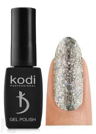 Гель-лак kodi №020 sh (сріблястий), 8мл