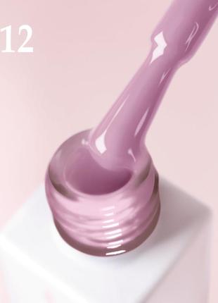 Гель-лак для ногтей joia vegan 012 (розово-бежевый), 6мл3 фото
