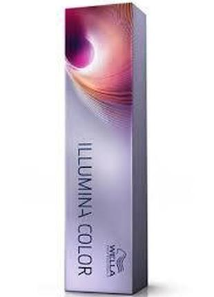 Краска wella illumina color 7/35 средний блондин золотисто махагоновый, 60мл