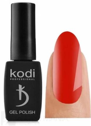 Гель-лак kodi №040 r (кораллово-красный), 8 мл