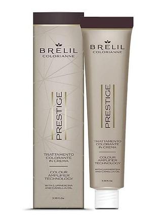4/66 крем-фарба для волосся brelil colorianne prestige (інтенсивно-червоний шатен), 100 мл