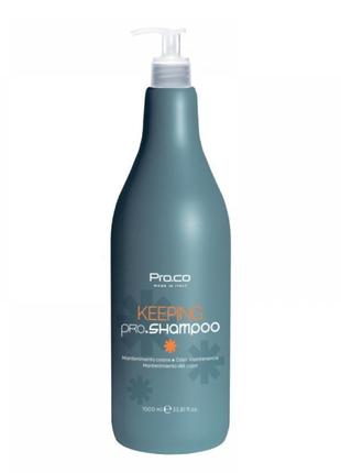 Шампунь для окрашенных волос pro.color keeping shampoo, 1000 г