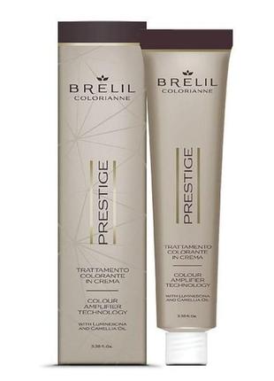 Крем-краска для волос brelil colorianne prestige 7/44 (ярко-медный блонд), 100мл