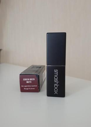 Матовая помада для губ smashbox. оригинал новая.+ подарок!3 фото