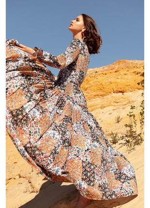 Нове шовкове плаття від українського бренду flamingo girl2 фото