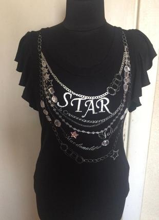 Футболка с камнями