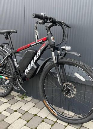 Электровелосипед cubic-bike konar 26" 500w mxus крылья-багажник сигнализация акб 48v 10ah