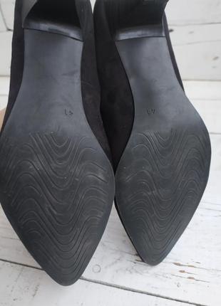 Классические туфли лодочки на небольшом устойчивом каблуке  marco tozzi 39-39,5p6 фото