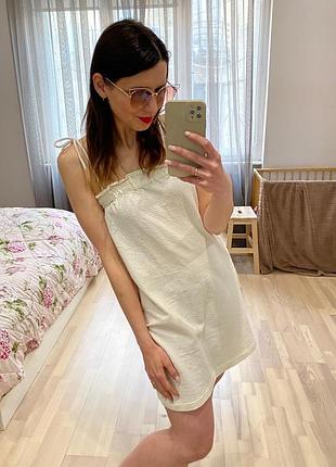 Классный летний рифленый сарафанчик