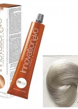 Стійка фарба для волосся bbcos innovation evo hair color cream № 10/11 блондин екстра світлий інтенсив, 100 мл